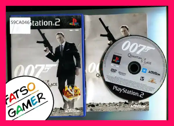 007 Quantum of Solace PS2 - FatsoGamer