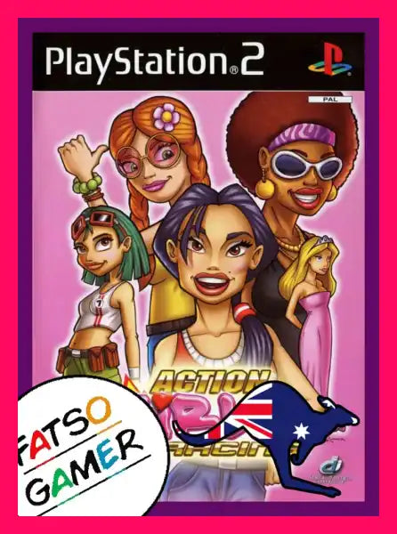 Action Girlz Racing PS2 - S9FA016 - Video Games