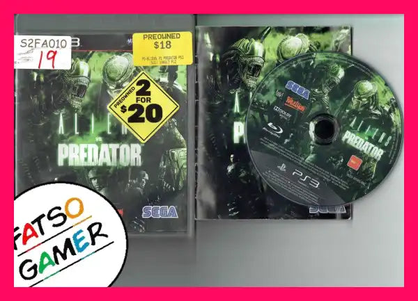 Alien Vs Predator PS3 - FatsoGamer