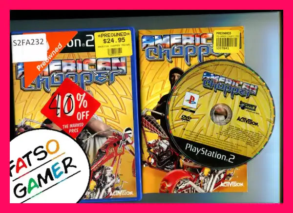 American Chopper PS2 - FatsoGamer