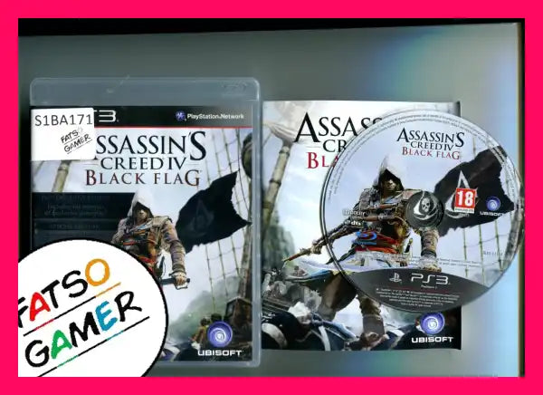 Assassin's Creed Black Flag PS3 - FatsoGamer