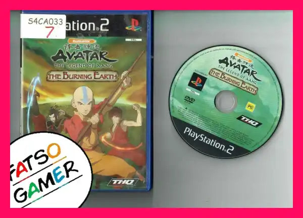 Avatar The Burning Earth PS2 - FatsoGamer