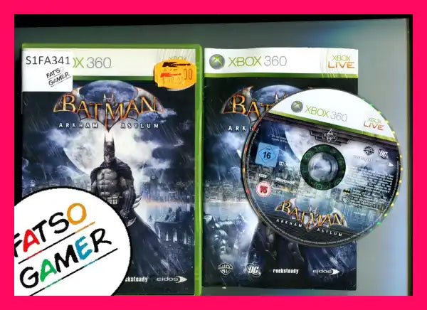 Batman Arkham Asylum Xbox 360 - FatsoGamer