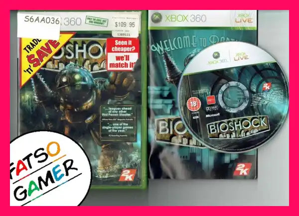 Bioshock Xbox 360 - FatsoGamer