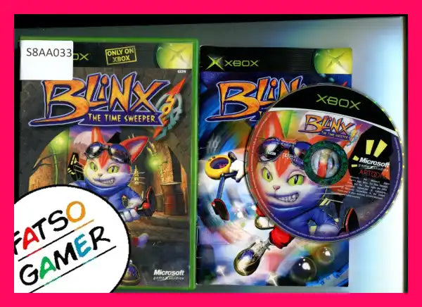 Blinx The Time Sweeper Xbox - FatsoGamer