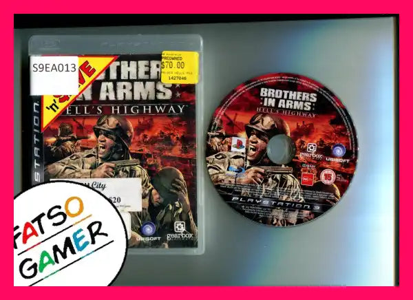 Brother in Arms Hell's Highway PS3 - FatsoGamer