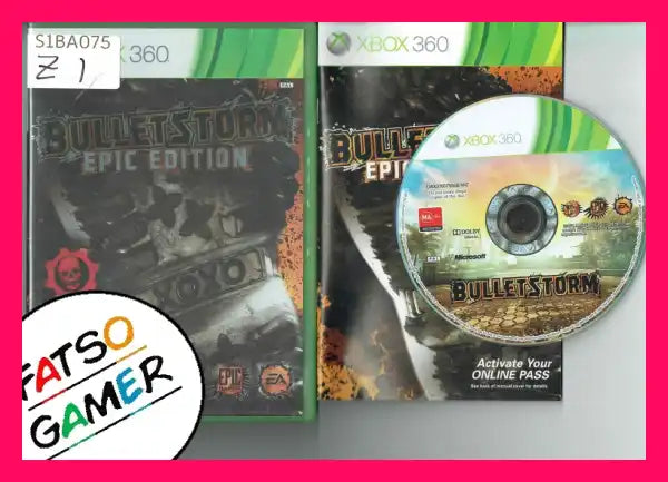 Bulletstorm Epic Edition Xbox 360 - FatsoGamer