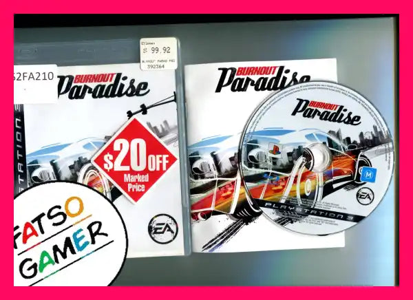 Burnout Paradise PS3 - FatsoGamer