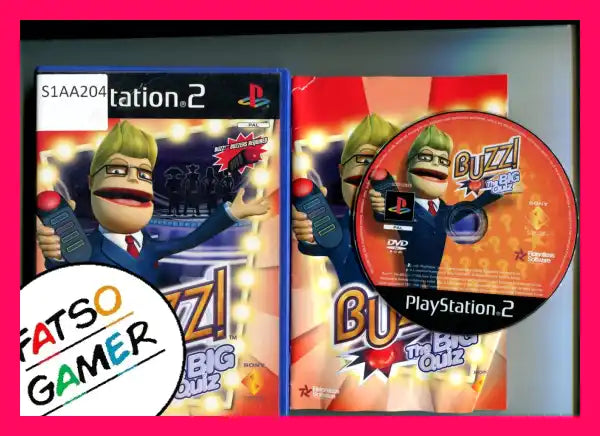 Buzz the Big Quiz PS2 - FatsoGamer
