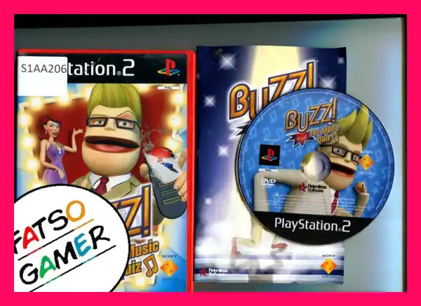 Buzz The Music Quiz PS2 - FatsoGamer