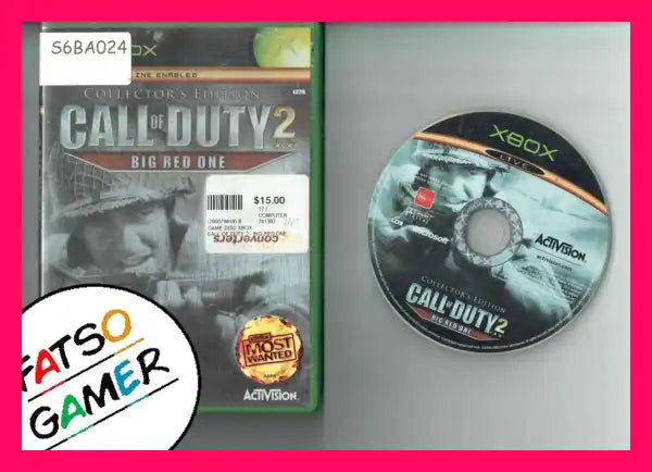 Call of Duty 2 Big Red One Collectors Edition Xbox - FatsoGamer