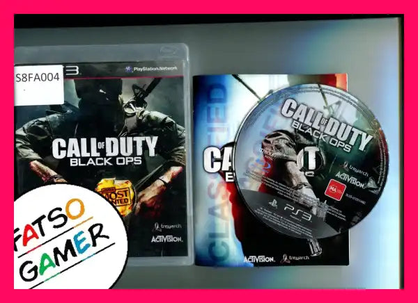 Call of Duty Black Ops PS3 - FatsoGamer
