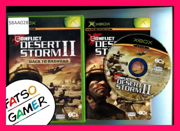 Conflict Desert Storm II Xbox - FatsoGamer