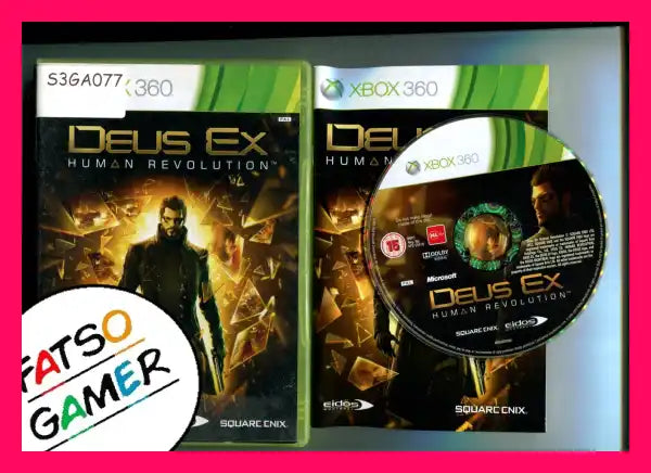 Deus Ex Xbox 360 - FatsoGamer