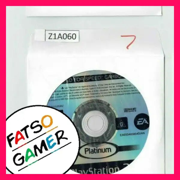 Disk Only - Need for Speed Carbon Z1A060 - FatsoGamer