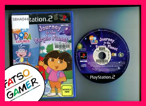Dora The Explorer Journey to the Purple Planet PS2 - FatsoGamer