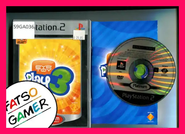 Eye Toy Play 3 PS2 - FatsoGamer