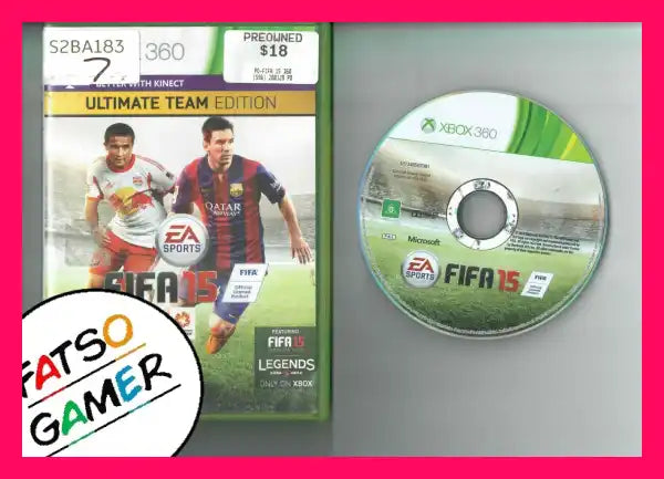 FIFA 15 Ultimate Team Edition Xbox 360 S2BA183 - FatsoGamer