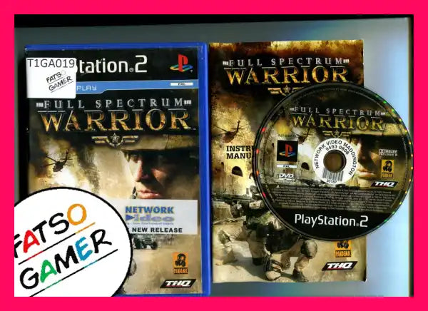 Full Spectrum Warrior PS2 - FatsoGamer