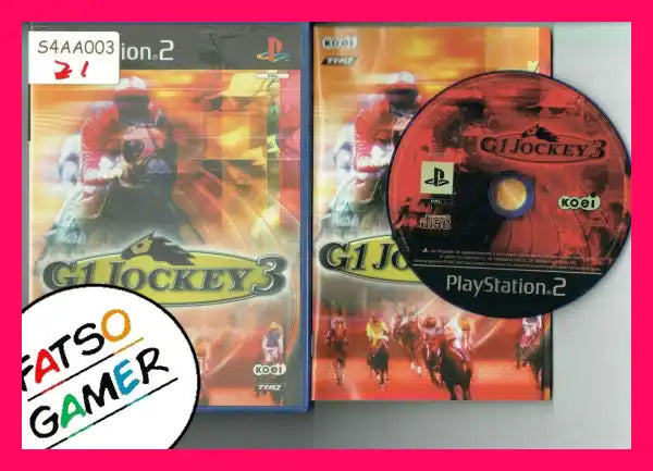 G1 Jockey 3 PS2 - FatsoGamer