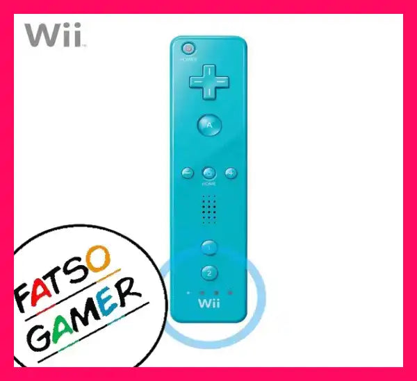 Genuine Nintendo Wii Wiimote Remote with Motion Plus - FatsoGamer