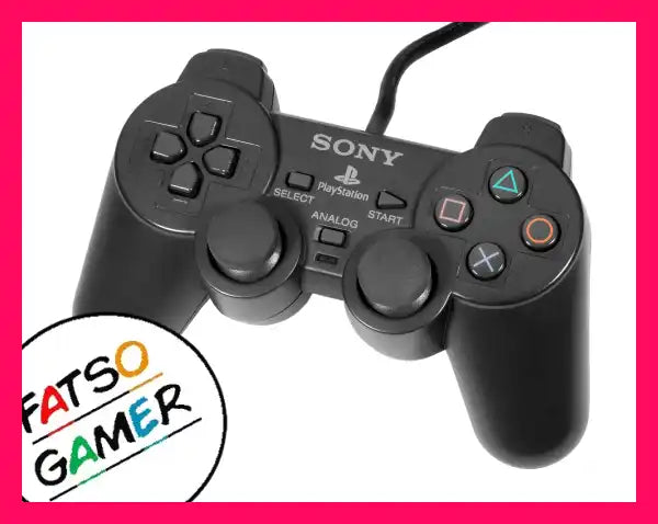 Genuine Playstation 2 Controller PS2 Dual Shock (Pre-Owned) - FatsoGamer