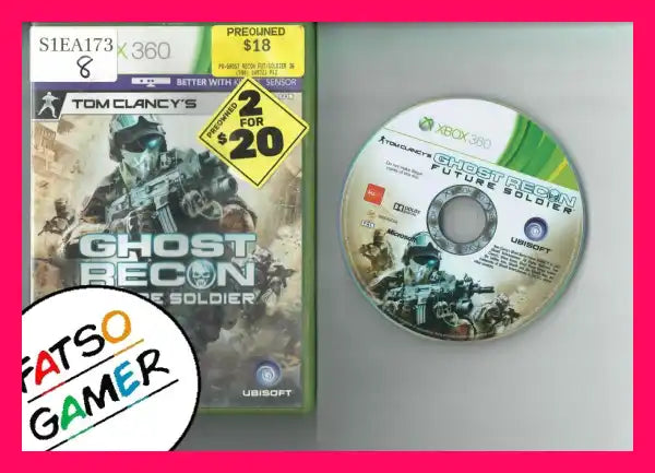 Ghost Recon Future Solider Xbox 360 - FatsoGamer