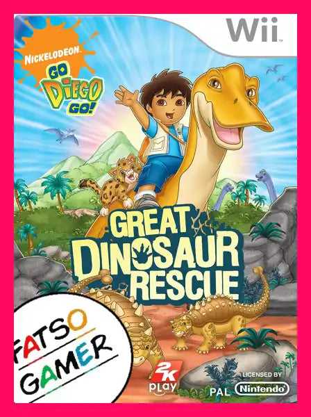 Go Diego Go Great Dinosaur Rescue Wii - Video Games