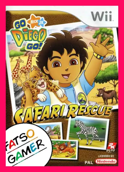 Go Diego Go Safari Rescue Wii - Video Games