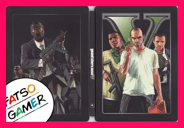 Grand Theft Auto 5 GTA V Xbox 360 Steelbook