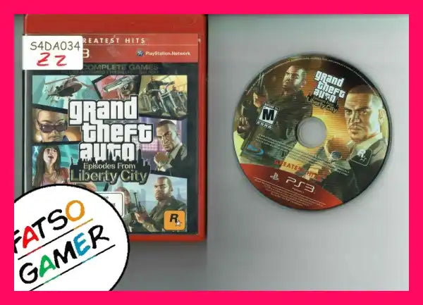 Grand Theft Auto Episodes from Liberty City PS3 - FatsoGamer