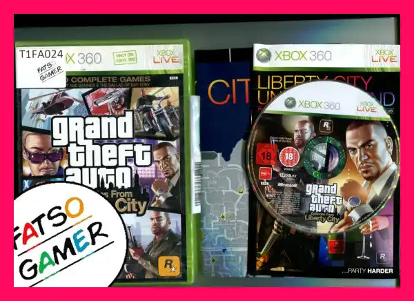 Grand Theft Auto Episodes from Liberty City Xbox 360 - FatsoGamer