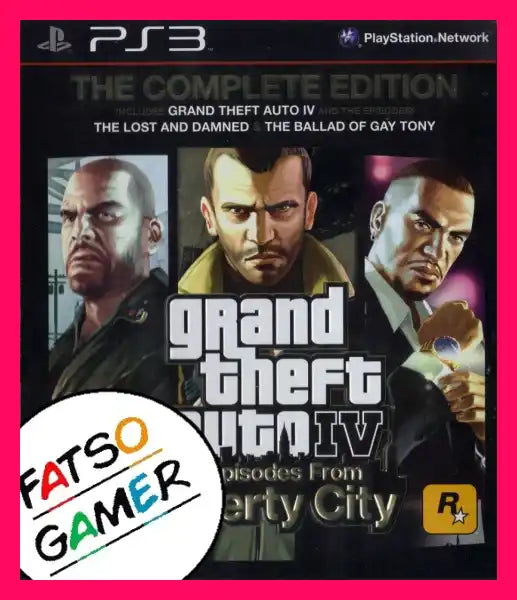 Grand theft Auto IV & Episodes from Liberty City PS3 - Video Games