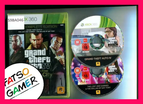 Grand Theft Auto IV & Episodes from Liberty City Xbox 360 - FatsoGamer