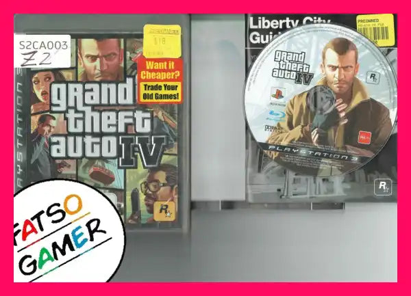 Grand Theft Auto IV PS3 - FatsoGamer