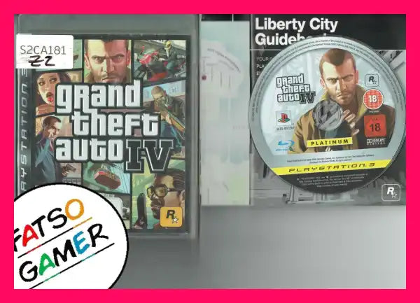 Grand Theft Auto IV PS3 - FatsoGamer