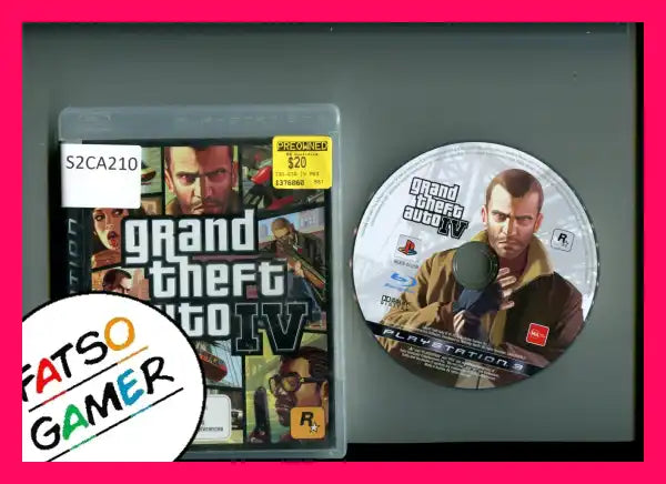Grand Theft Auto IV PS3 - FatsoGamer