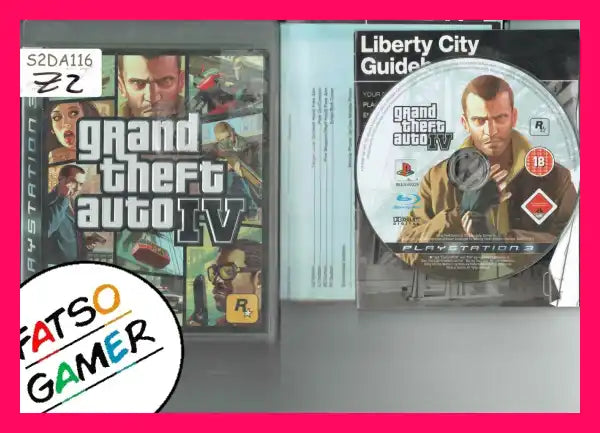 Grand Theft Auto IV PS3 - FatsoGamer