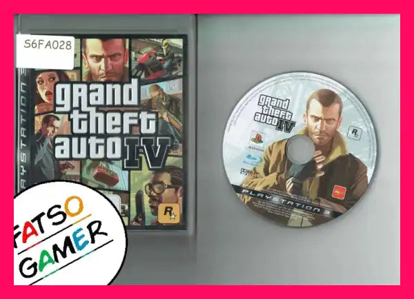 Grand Theft Auto IV PS3 - FatsoGamer