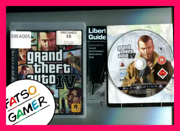 Grand Theft Auto IV PS3 - FatsoGamer