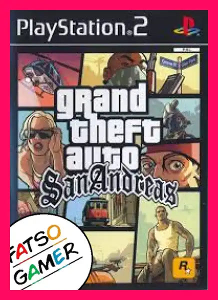 Grand Theft Auto San Andreas PS2 - Video Games