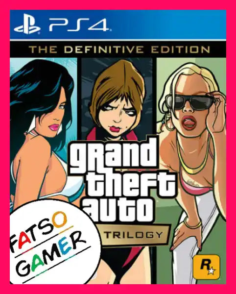 Grand Theft Auto Trilogy Ps4 Video Games