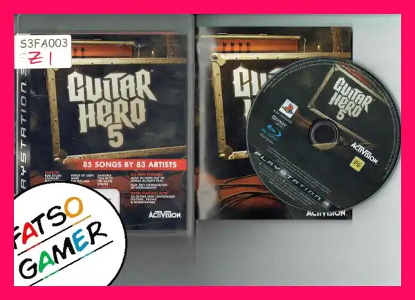 Guitar Hero 5 PS3 S3FA003 - FatsoGamer