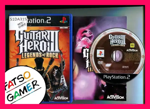 Guitar Hero III Legends of Rock PS2 - FatsoGamer