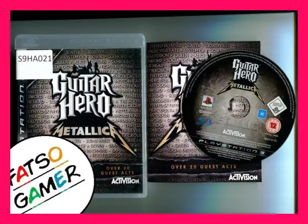Guitar Hero Metallica PS3 - FatsoGamer