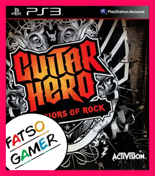 Guitar Hero Warriors of Rock -S1C078 - Video Games