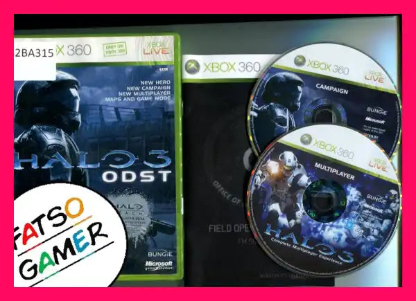 HALO 3 ODST XBOX 360 - FatsoGamer