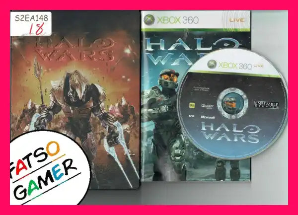 Halo Wars Steelbook Edition Xbox 360 S2EA148 - FatsoGamer