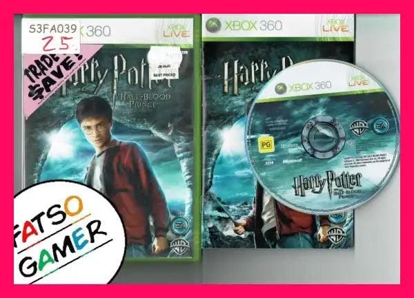 Harry Potter and the Half Blood Prince Xbox 360 - FatsoGamer