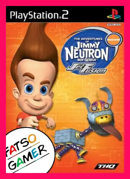Jimmy Neutron Boy Genius Jet Fusion Ps2 Video Games